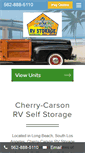 Mobile Screenshot of cherrycarsonrvstorage.com